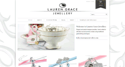 Desktop Screenshot of laurengracejewellery.com